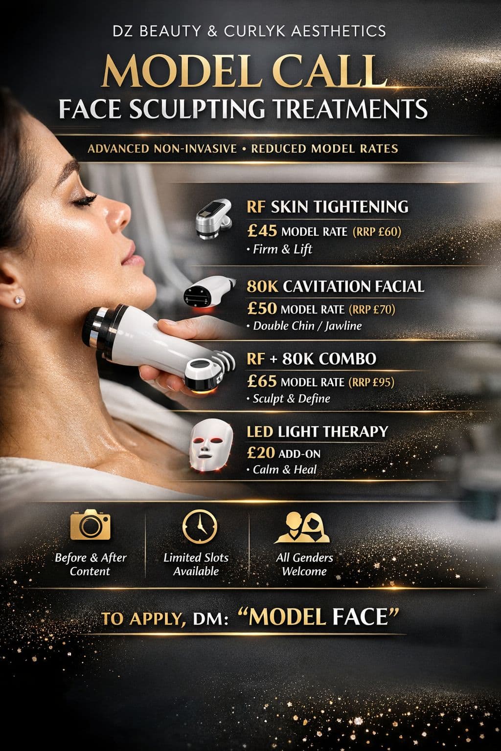 RF Face & Body treatments at DZ Beauty Birmingham